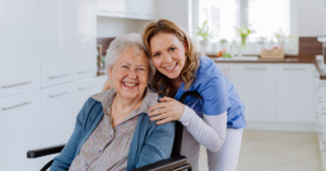 Home caregiver for elderly parents